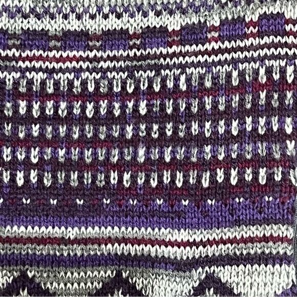 Ruff Hewn Fair Isle Knit Fleece Vest Size Medium - Picture 11 of 12